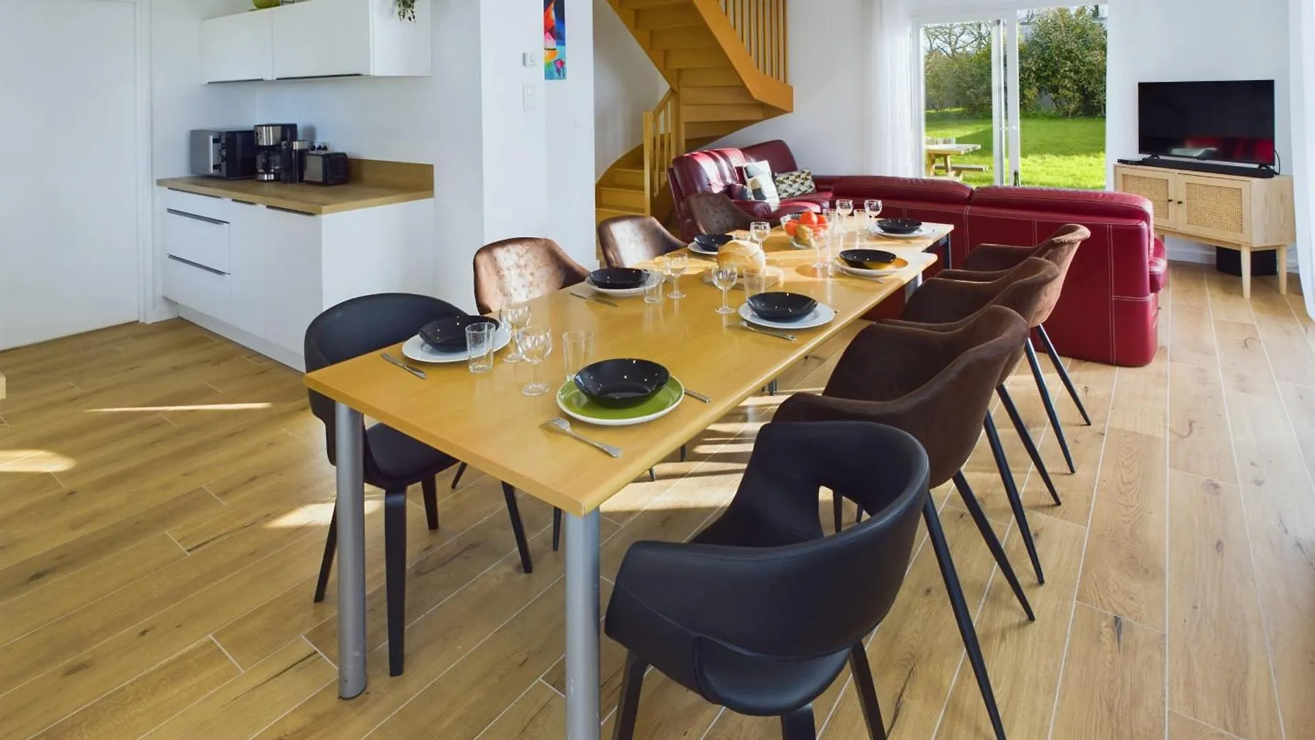 Maison Pour 8 A Plomeur - Grand Jardin France